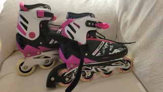 Patines en línea mujer talla ajustable