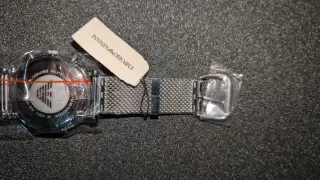 Reloj Emporio Armani Malla Plateada