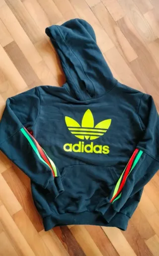 Felpa Adidas Nera Taglia M