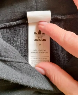 Felpa Adidas Nera Taglia M