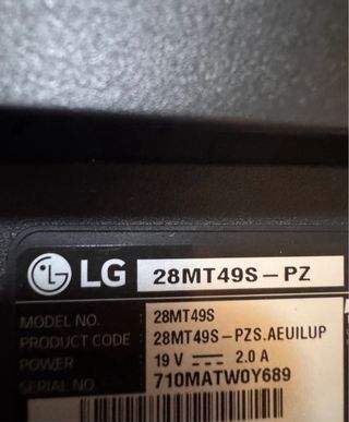 TV LG 28” HD Smart TV Wifi