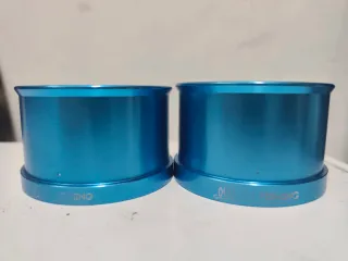 2 bobine per mulinelli da pesca