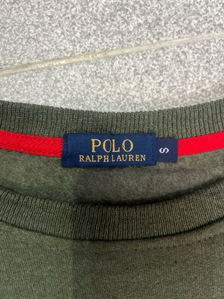 Polo Ralph Lauren Sweatshirt Verde Tamanho S
