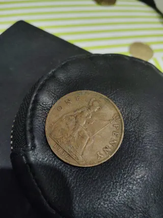 Moneda One Penny 1936