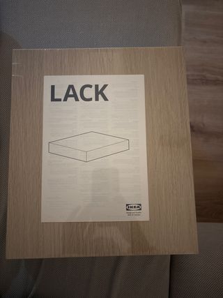 Dos Estantes flotantes IKEA LACK roble