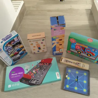 Lote de 7 juegos de mesa