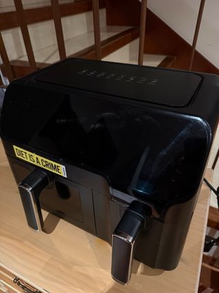 Freidora Doble Cubeta 5.5L + 3.5L Storm