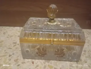 Set de 4 Perfumeros Vintage con Caja