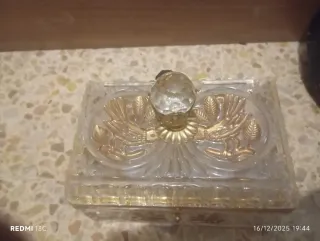 Set de 4 Perfumeros Vintage con Caja