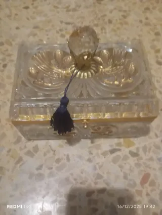 Set de 4 Perfumeros Vintage con Caja