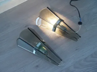 Apliques antiguos de cristal