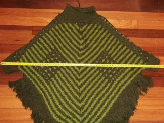 Poncho Pashmina Verde