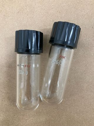 Lote material laboratorio vidrio