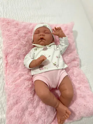 Muñeca Reborn Bebé Durmiendo