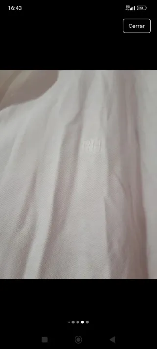 Camisa Blanca Talla XL Nueva