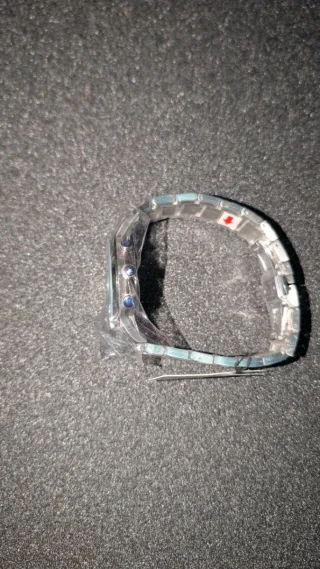 Reloj Emporio Armani Azul y Plateado