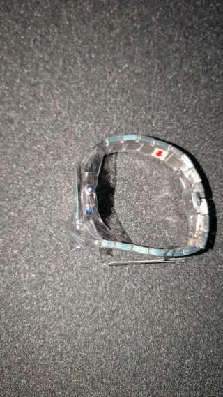 Reloj Emporio Armani Azul y Plateado