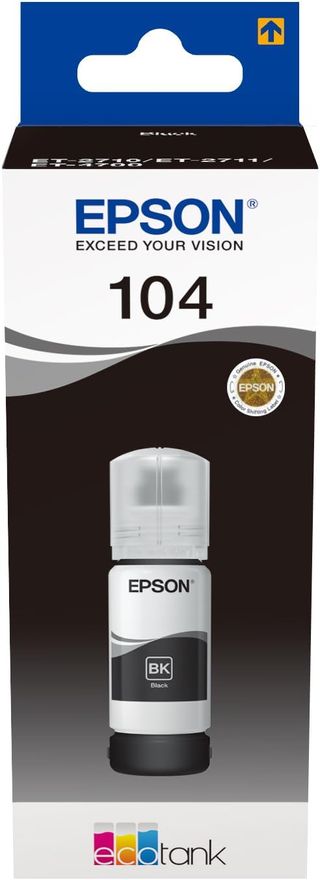 Epson C13T00P140 Tinta 104 negro, 4500 Lados EcoTa