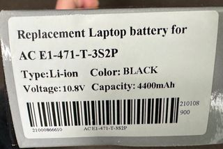 Batteria Voltistar 4400mAh per Acer Aspire E1-471