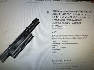 Batteria Voltistar 4400mAh per Acer Aspire E1-471