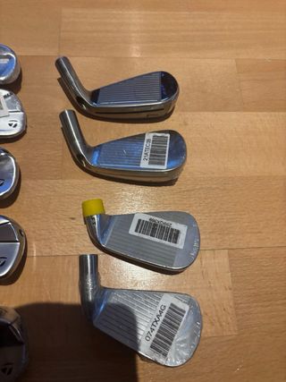 9 Cabezas de Hierro TaylorMade Zurdo Fitting pack!
