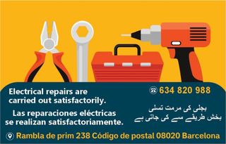 Electricista para reglar