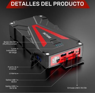 Arrancador Coche BUTURE Moto