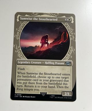 Samwise the Stouthearted LTR Magic Card