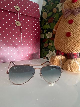 Gafas Ray-Ban New Aviator Azul Dorado