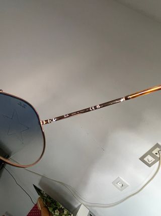 Gafas Ray-Ban New Aviator Azul Dorado