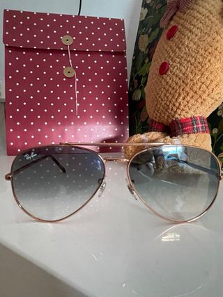 Gafas Ray-Ban New Aviator Azul Dorado