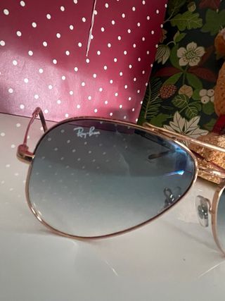 Gafas Ray-Ban New Aviator Azul Dorado