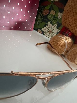 Gafas Ray-Ban New Aviator Azul Dorado