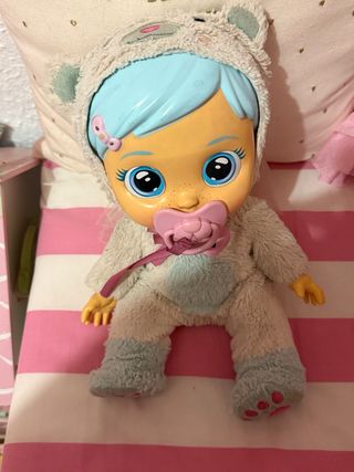 Muñeca Bebé Llorón Cry Babies Kristal