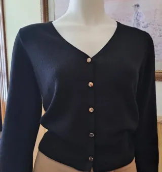 Chaqueta punto Molly Bracken negra