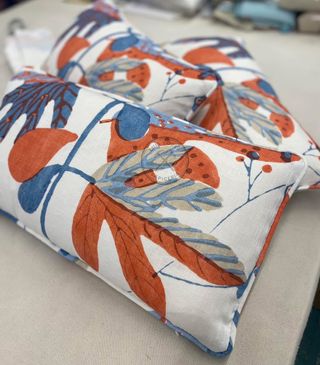 Confección Almohadones , trabajos de Tapiceria