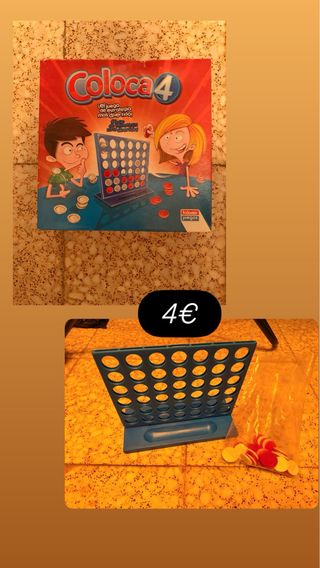 Juego Coloca 4