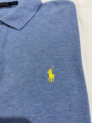 Polo Ralph Lauren Manga Larga Azul XL