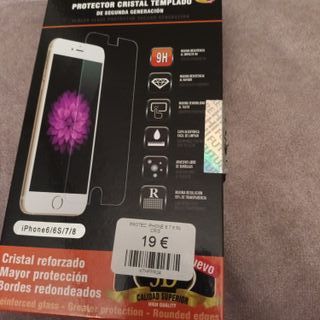 Cristal Templado iPhone 6/6S/7/8 JD