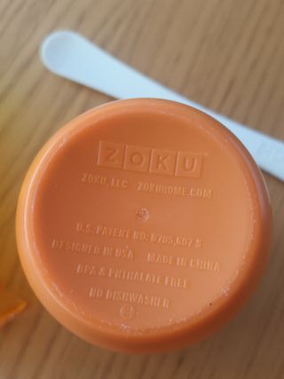 Bicchieri per granita Zoku (Verde e Arancione)