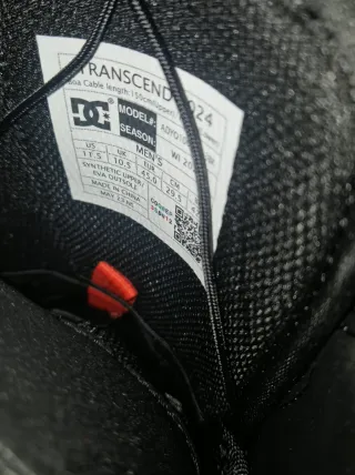 Botas Snowboard DC Transcend PVP 460€ Talla 45
