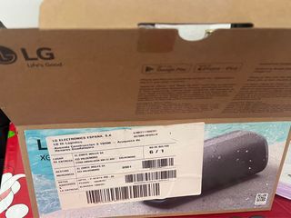 Altavoz LG XBOOM Bluetooth Negro