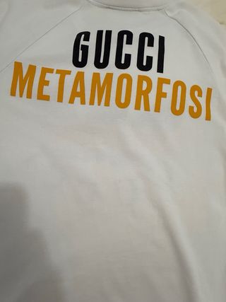 Camiseta Gucci x Adidas Hombre Blanca