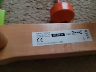 Juguete de madera Ikea. Laberinto Mula
