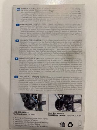 Deslimitador Polini Yamaha PW-Sync Drive