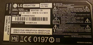 LG 49" Smart TV 4K HDR Quantum D.