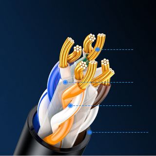 Cable Ethernet Ugreen Cat6A UTP 2m Negro