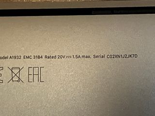 MacBook Air 13 2018 i5 8GB RAM Piezas