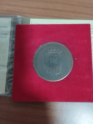 Medalla Castellón Visita Real Juan Carlos Sofía