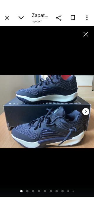 Zapatillas Nike KD16B  azules,mujer,Talla 36.5